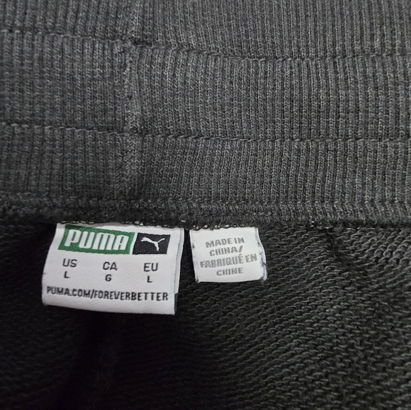 Puma women's black and pink jogger sweatpants size large - Picture 6 of 11